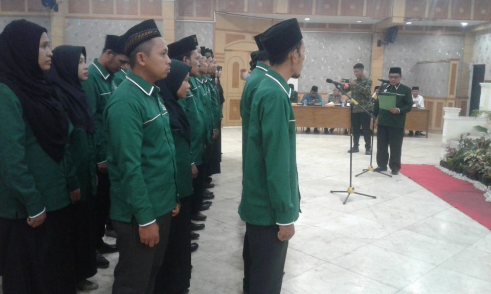 Dihadiri Bupati dan Wakil Bupati, Kurdi Zakaria Resmi Pimpin ISNU Tanjabar