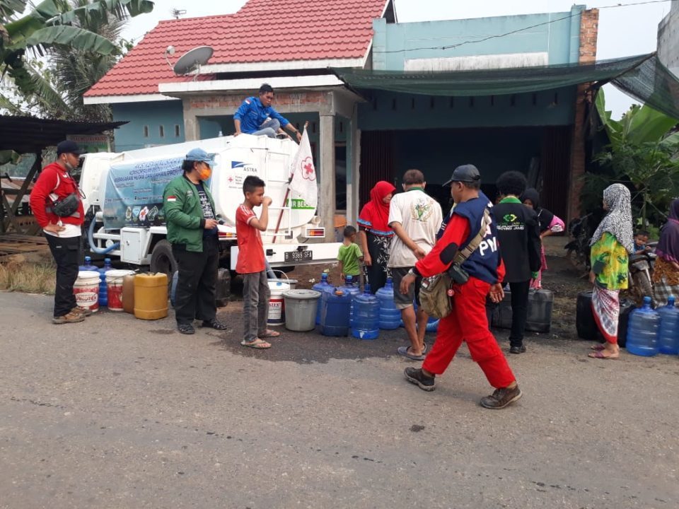 Lazis NU Provinsi Jambi Bantu Korban Kekeringan