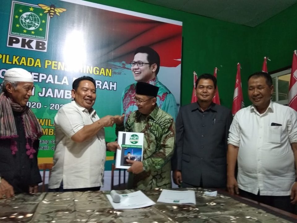 Serius Maju Lewat PKB, Cek Endra Kembalikan Formulir Pendaftaran Cagub