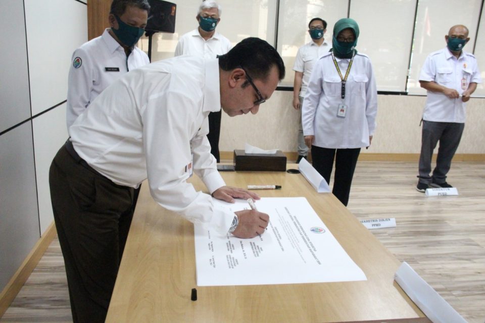 Dirjen PPMD Kemendes Canangkan Zona Integritas