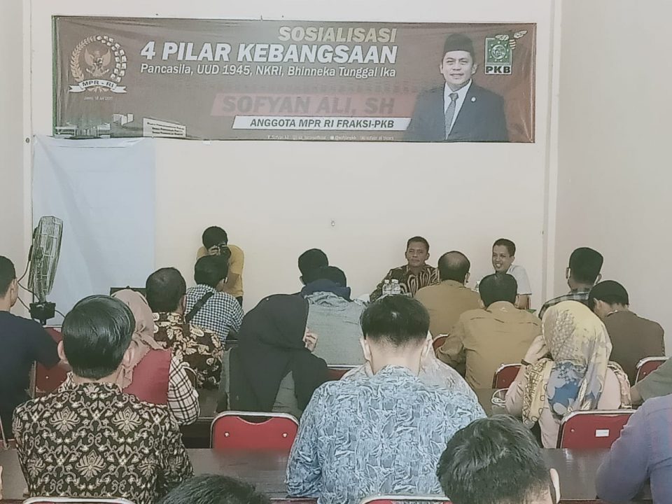 Sosialisasi 4 Pilar Kebangsaan, Sofyan Ali Pinta Warga Jambi Jaga Persatuan