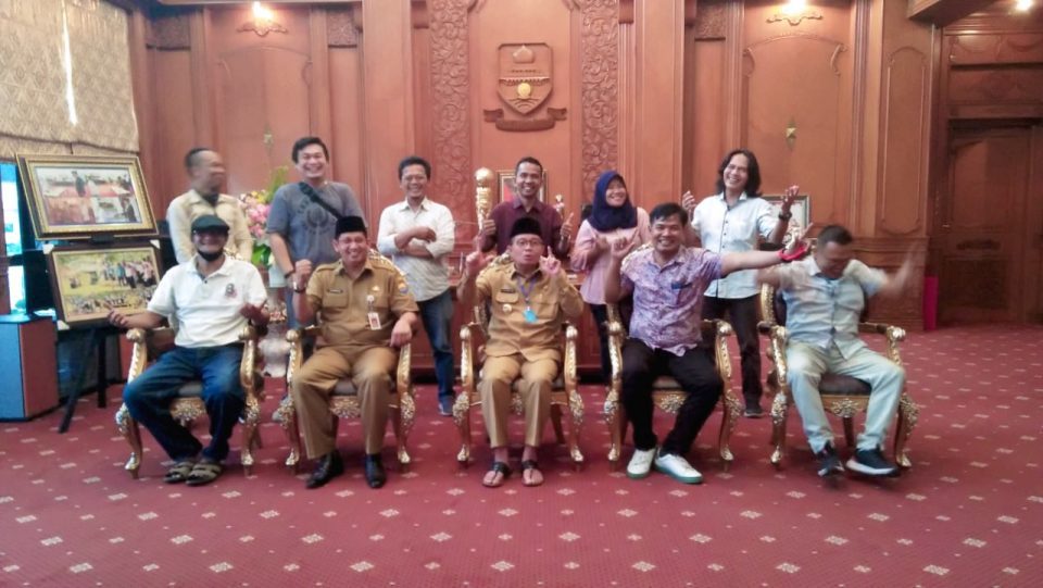 Sowan Ke Gubernur, FU Janji Buka Rakerda SMSI