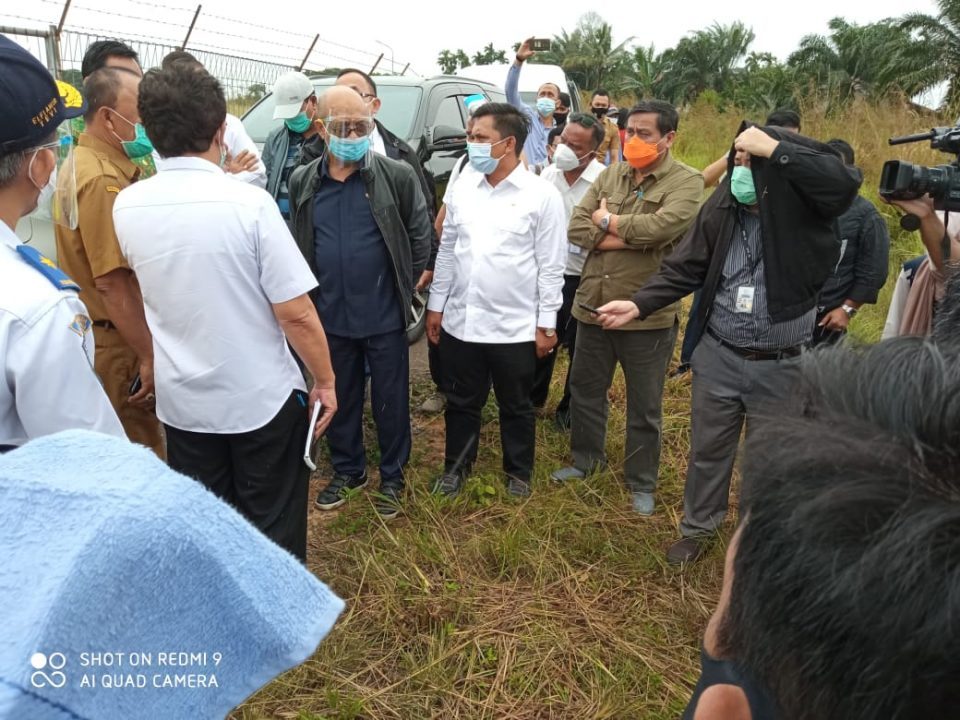 Bersama Komisi V DPR RI, Sofyan Ali Tinjau Runway Bandara STS