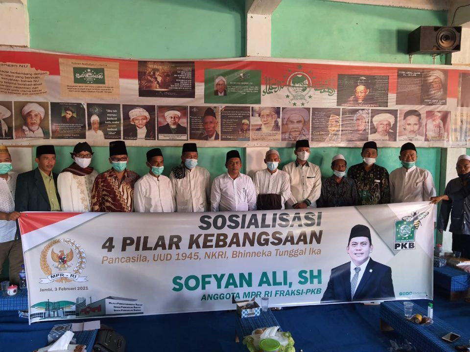 Menjawab Perubahan Zaman, Sofyan Ali Kokohkan Tradisi Aswaja Lewat Sosialisasi 4 Pilar Kebangsaan