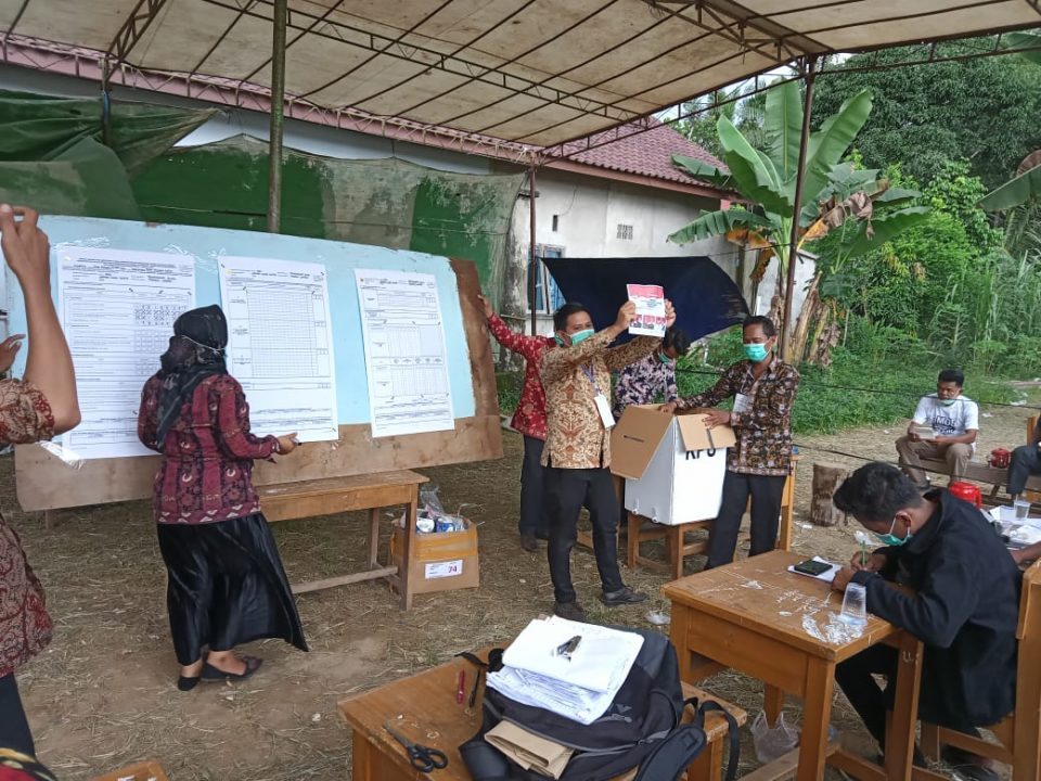259 Pemilih Mencoblos di TPS 01 Simpang Sungai Duren