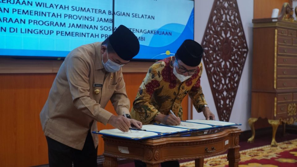 Al Haris Teken MoU dengan UIN dan BPJS Ketenagakerjaan