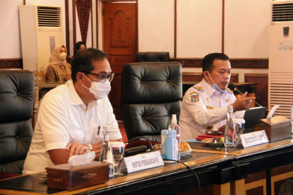 Dihadapan Mendag RI, Al Haris Tegaskan Komitmen Jambi Jaga Stabilitas Ekonomi