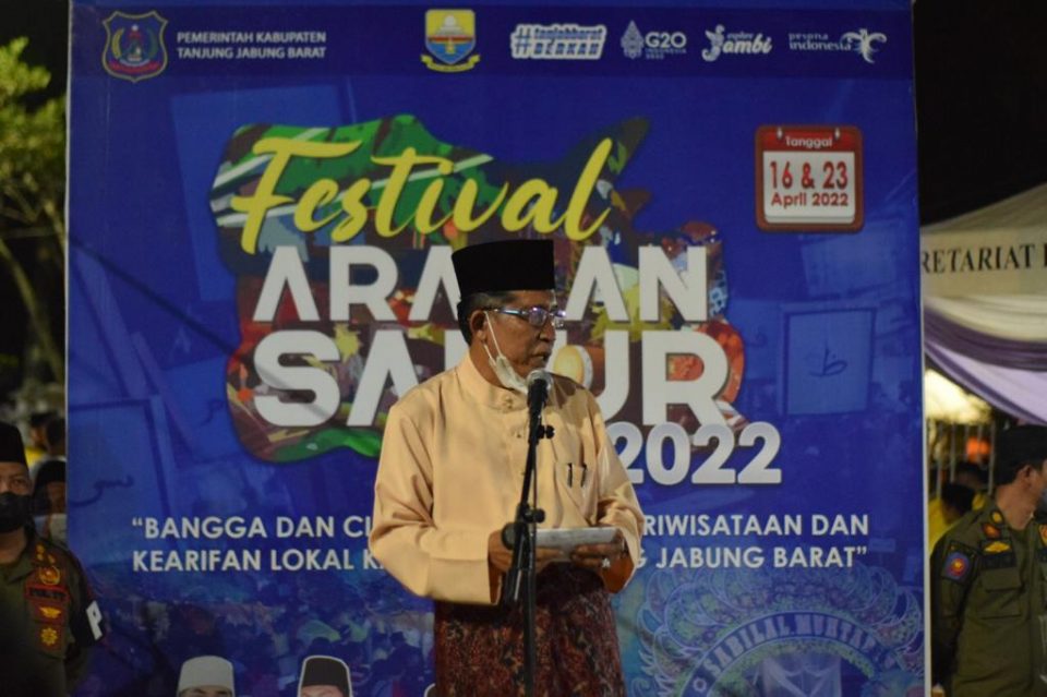 SANI DUKUNG PENUH FESTIVAL ARAKAN SAHUR JADI AGENDA PARIWISATA JAMBI