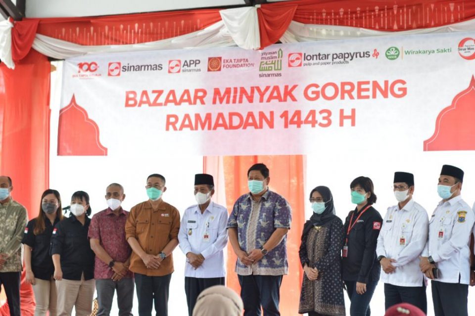 Wagub Buka Bazaar 10 ribu Liter Minyak Goreng Murah