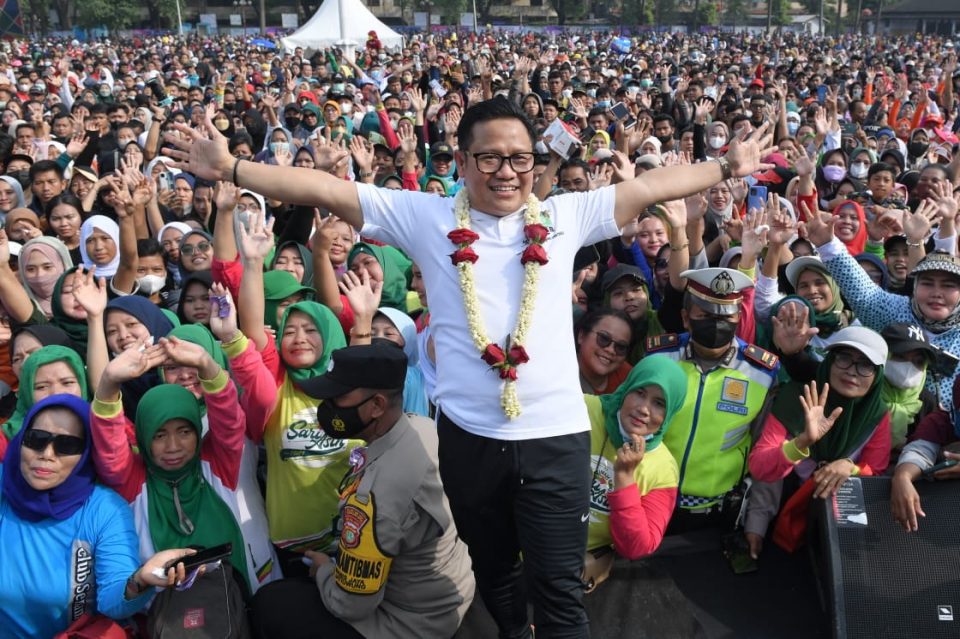 Mantab Nyapres, Gus Muhaimin Lirik Sri Mulyani Jadi Cawapres