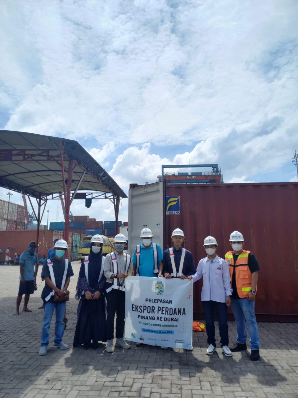 Blantica Academy Dan Asosiasi UMKM Naik Kelas Jambi Ekspor Biji Pinang ke Dubai