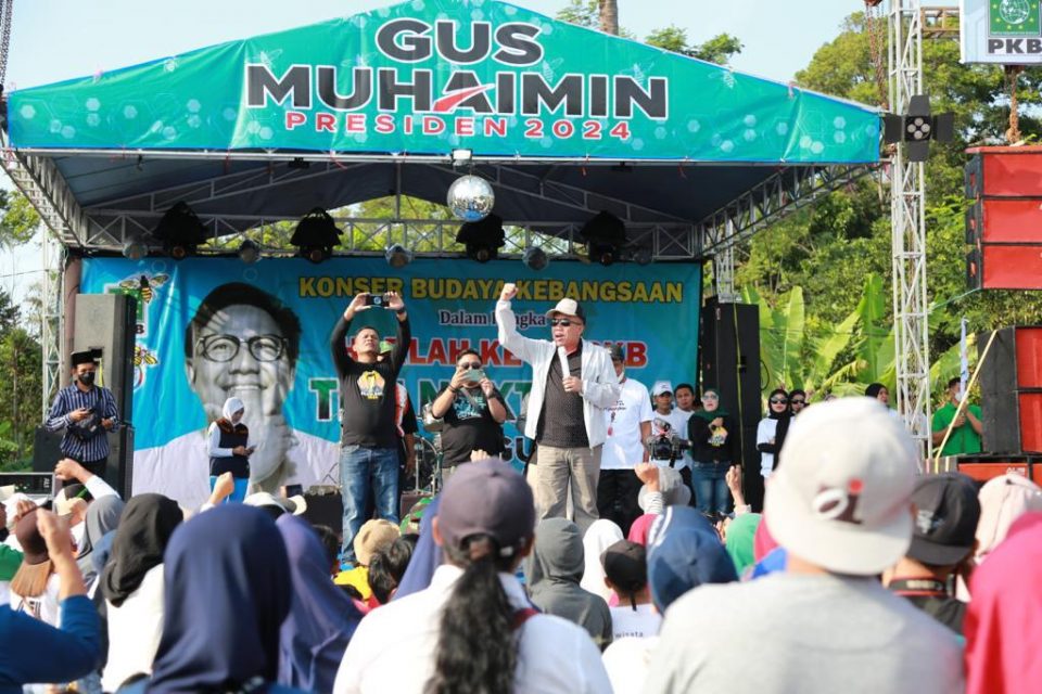 Gus Muhaimin Festival Gelar Konser Budaya Kebangsaan di Desa