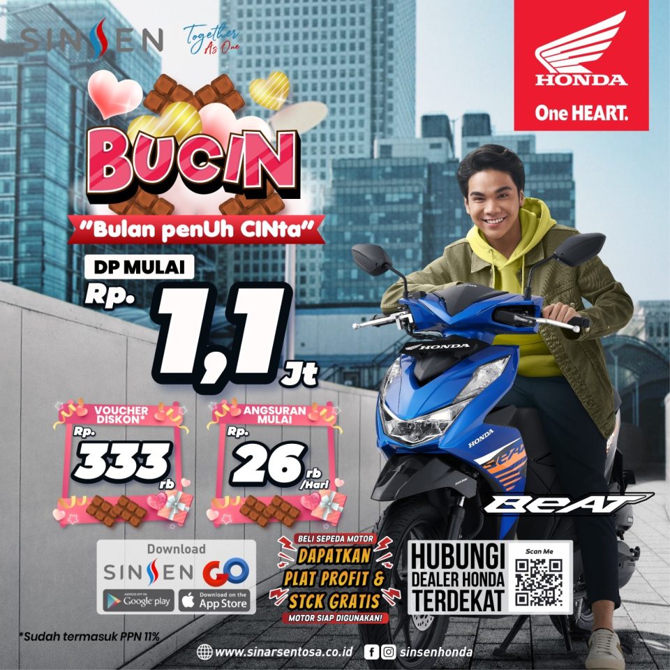 Bulan Penuh Cinta, Sinsen Berikan Beragam Promo Menarik