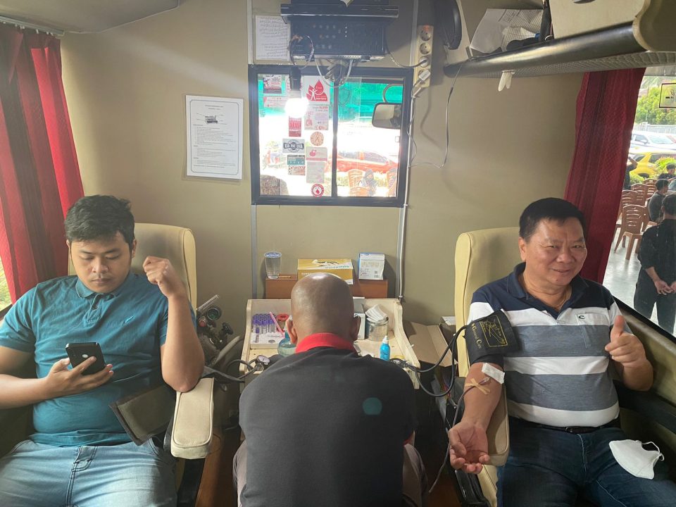 Tingkatkan Kepedulian Sosial, Sinsen Gelar Kegiatan Donor Darah