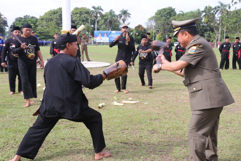 AL HARIS: SATPOL PP, DAMKAR DAN SATLINMAS HARUS TINGKATKAN KESIAP SIAGAAN