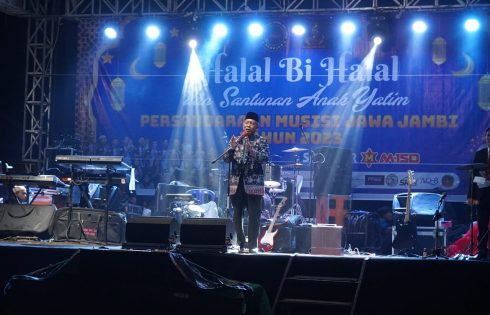 Dihadapan Musisi Jawa, Wagub Sani Ingatkan di Tahun Politik Jangan Bercerai Berai