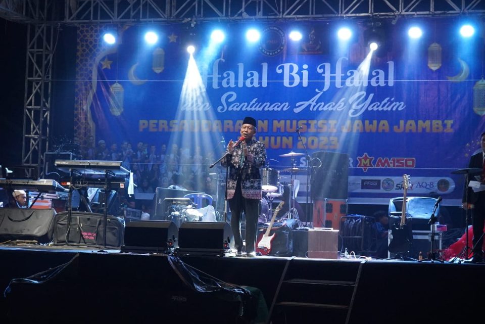 Dihadapan Musisi Jawa, Wagub Sani Ingatkan di Tahun Politik Jangan Bercerai Berai