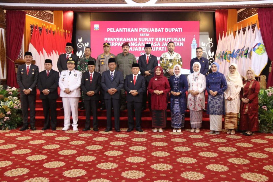 Tiga Pj Bupati Resmi Dilantik