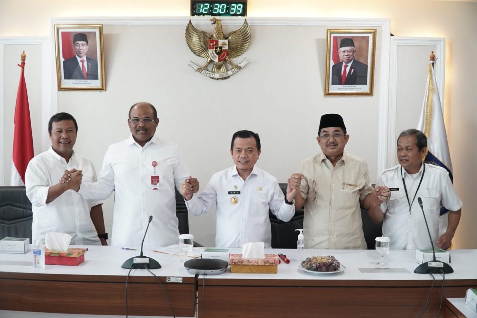 Pertegas Batas Wilayah, Al Haris Bersama Dua Bupati Bertemu di Kemendagri