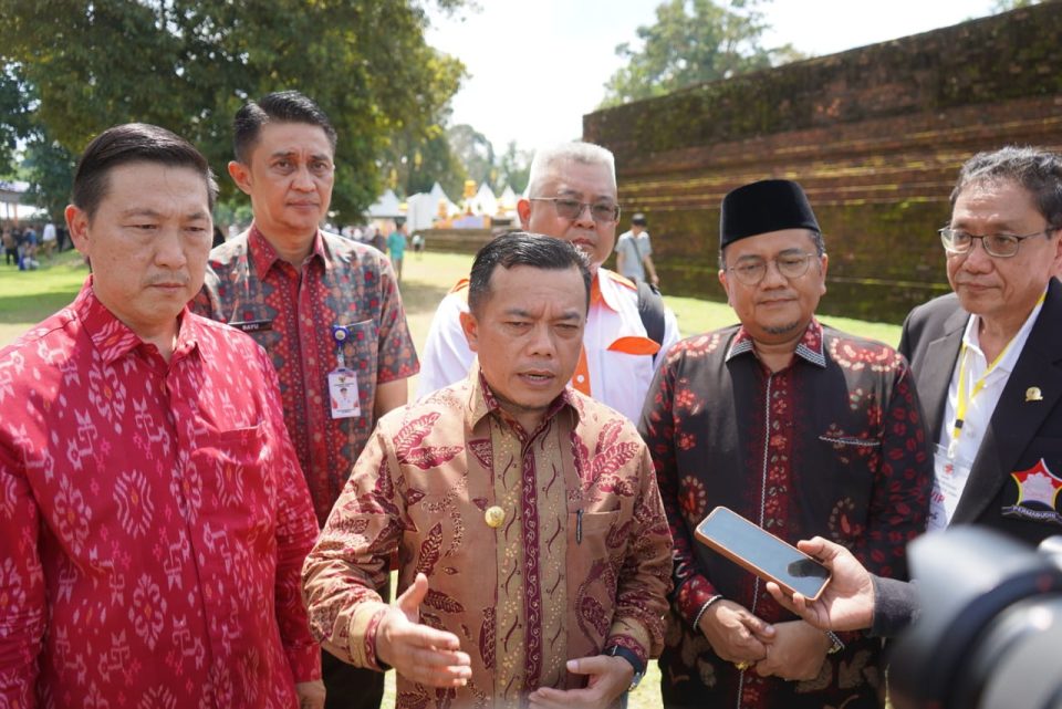 Al Haris Perhatikan Warisan Budaya, Rp. 800 M Dana Dikucurkan untuk Pemugaran Candi Muarojambi