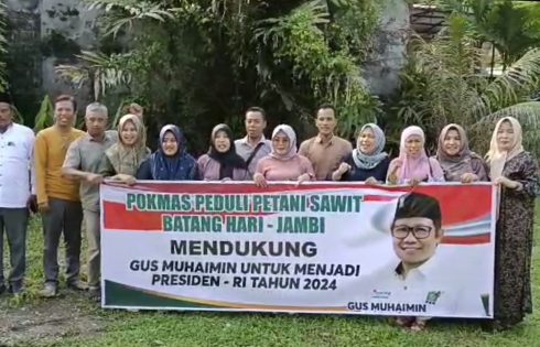 Kelompok Petani Sawit Batanghari Dukung Gus Muhaimin Jadi Calon Presiden 2024