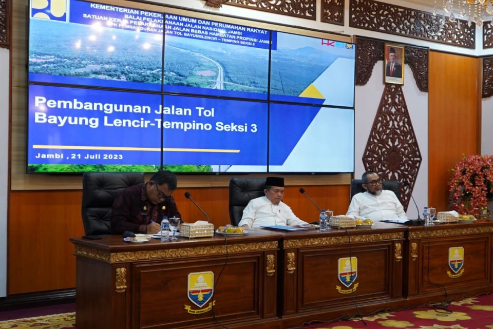 Pembangunan Tol Jambi Digenjot, Al Haris Warning Tim Kerja 14 Hari