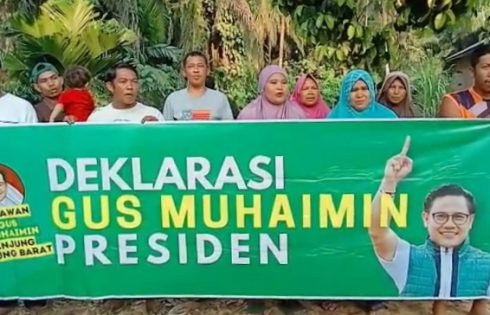 Pemuda Tungkal Ulu Dukung Gus Muhaimin Nyapres 2024