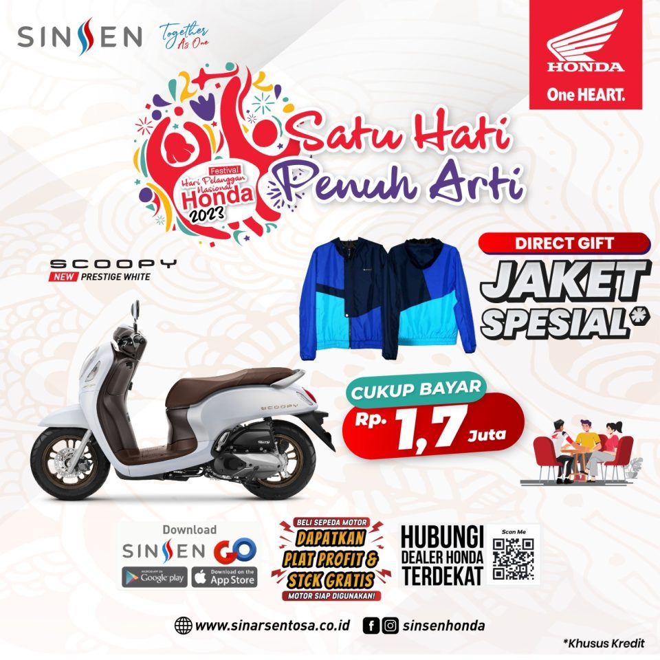 Satu Hati Penuh Arti bersama Honda Sinsen
