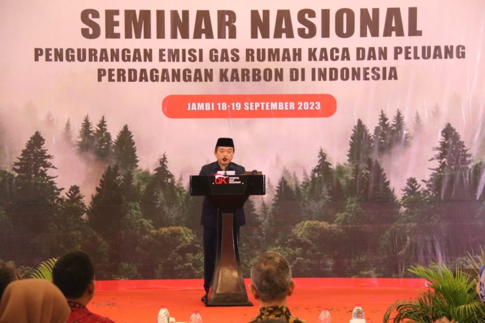 Gubernur Al Haris : Jambi Punya Karbon Yang Luar Biasa