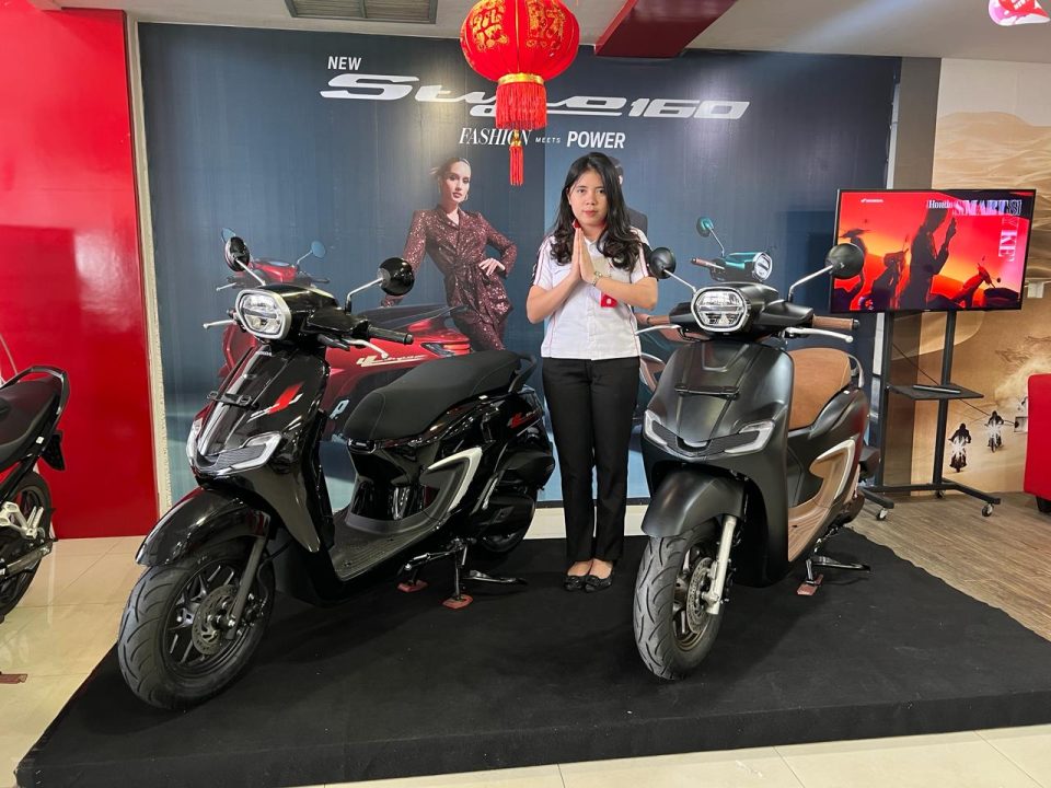 Skutik Premium Fashionable New Honda Stylo 160 telah Hadir di Jambi
