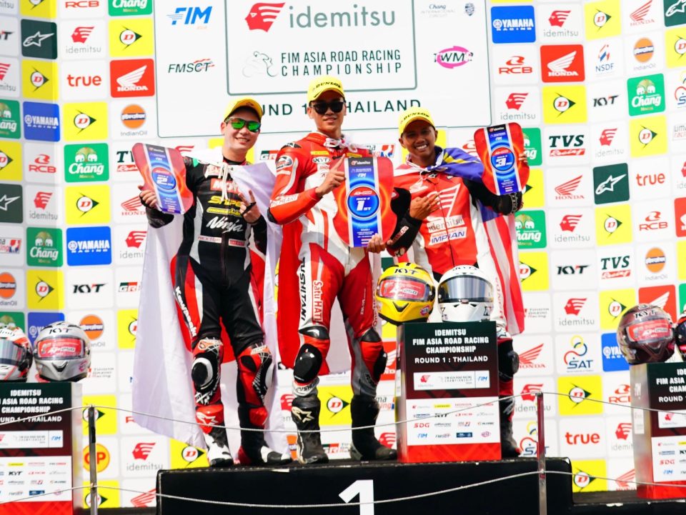 Herjun Raih Podium Tertinggi, CBR250RR Tak Terbendung di ARRC Buriram