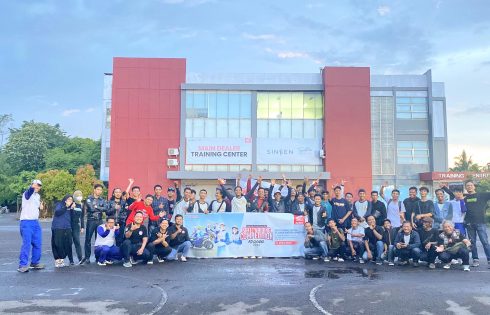 Puluhan Bikers Antusias Ikuti Honda Community Safety Riding Competition   Jambi