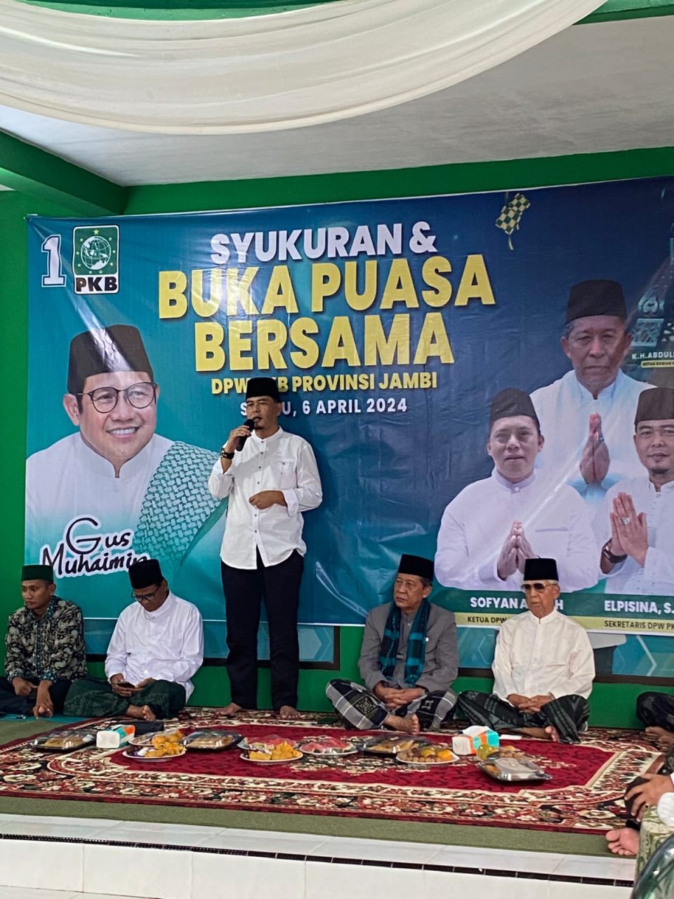 Gelar Buka Bersama Pengurus dan Simpatisan, DPW PKB Santuni Anak Yatim
