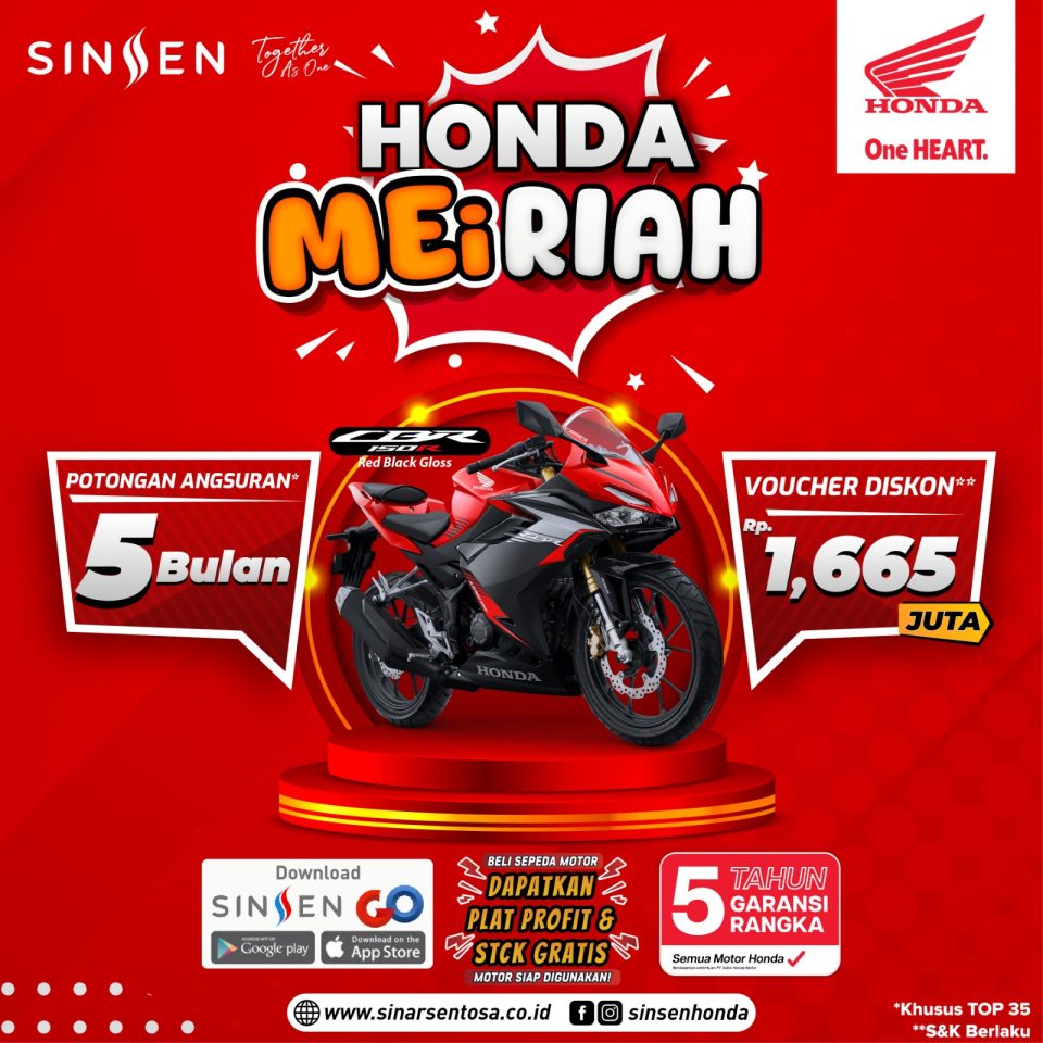 Promo Honda Makin Meiriah dengan Bertabur Keuntungan