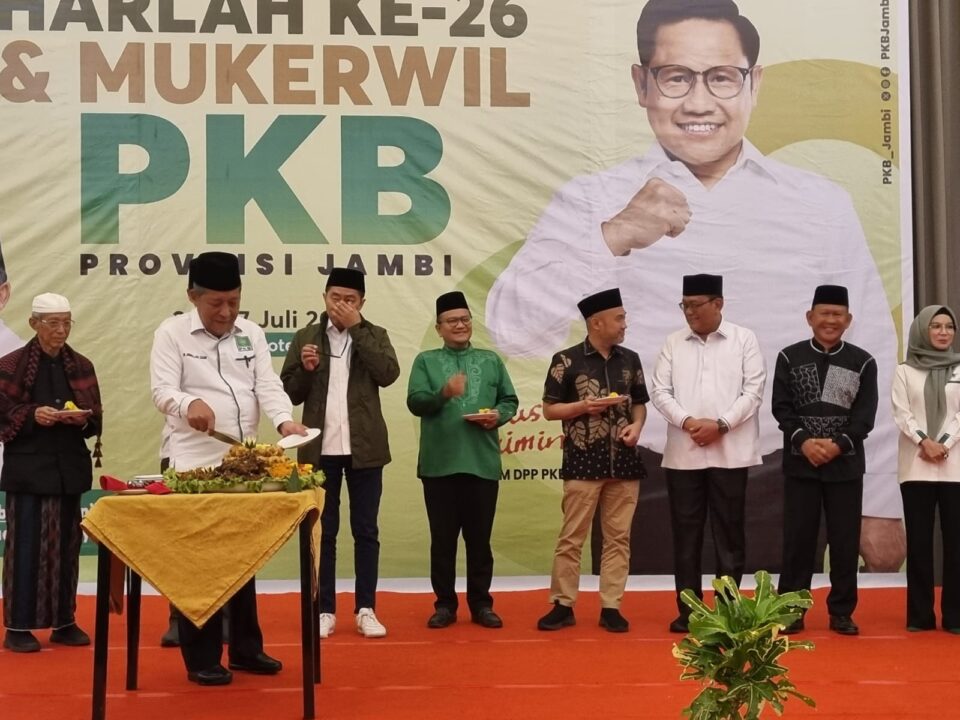 Harlah PKB Sekaligus Mukerwil PKB Jambi, Faisol Riza Instruksikan Kader Menangkan Cakada Yang Diusung Partai