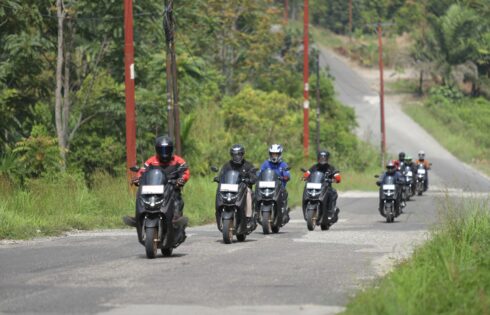 NMAX Tour Boemi Nusantara Full Gaspol Jelajahi Dataran Tinggi Kerinci, Jambi