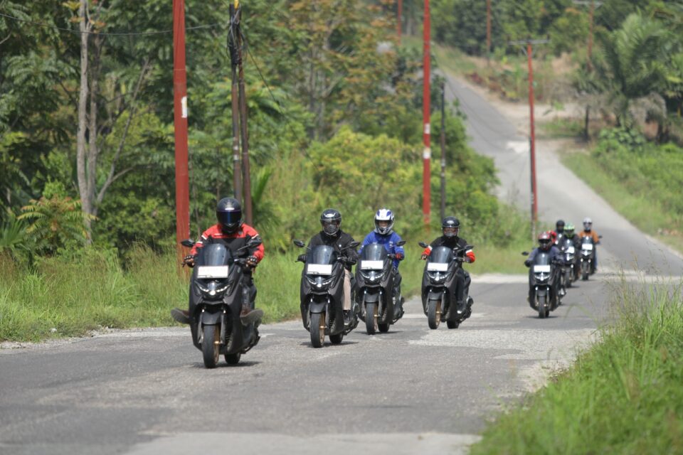 NMAX Tour Boemi Nusantara Full Gaspol Jelajahi Dataran Tinggi Kerinci, Jambi