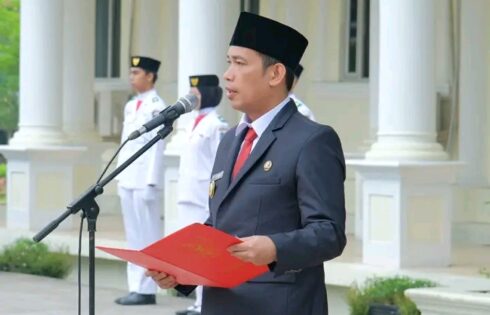 Pjs Bupati Tanjab Barat Menjadi Inspektur Upacara Memperingati Hari Sumpah Pemuda ke-96