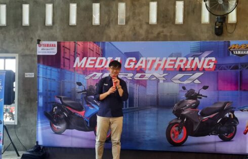 Yamaha Jambi Perkenalkan Aerox Alpha Kepada Jurnalis