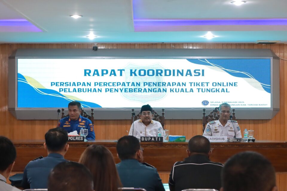 Inovasi Tiket Online Pelabuhan, Pemerintah Kabupaten Tanjung Jabung Barat Tingkatkan Pelayanan Masyarakat
