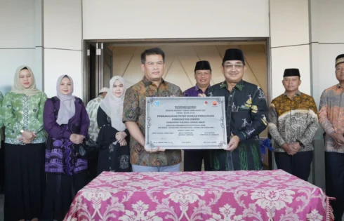 Foto Peresmian Gedung Petro Berkah Pengabuan Convention Center