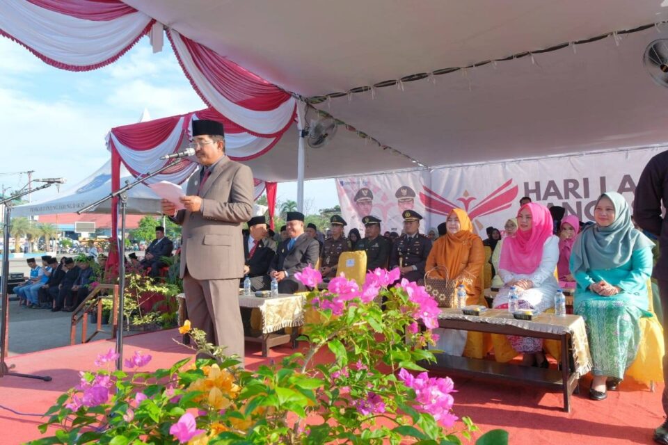 Peringatan Hari Lahir Pancasila 2025: Bupati Tanjab Barat Ajak Warga Tanamkan Nilai Pancasila dalam Kehidupan Sehari-hari