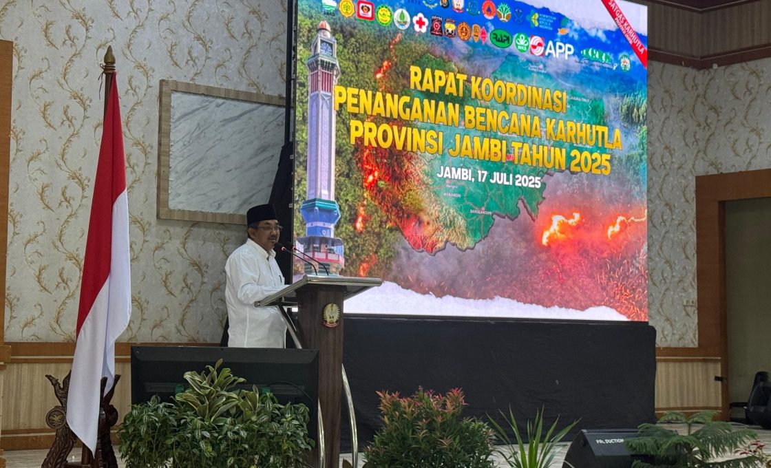 Siaga Total Karhutla 2025: Bupati Anwar Sadat Paparkan Strategi & Alokasi Dana Rp1,7 Miliar untuk Selamatkan Hutan Tanjab Barat