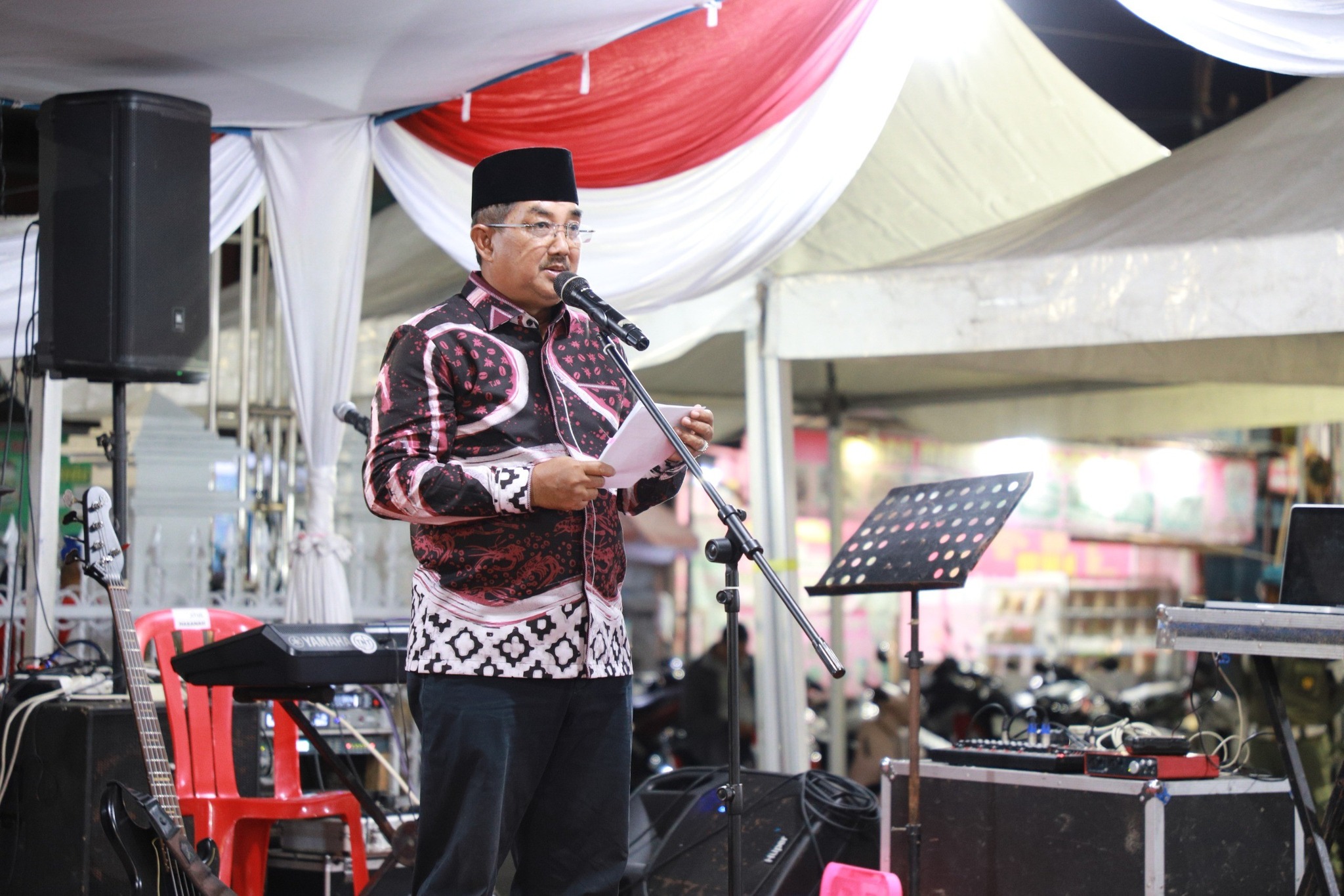 Kemeriahan Malam Resepsi Kenegaraan HUT RI ke-80 Tanjab Barat: Refleksi 80 Tahun Merdeka dan Tekad Membangun Daerah