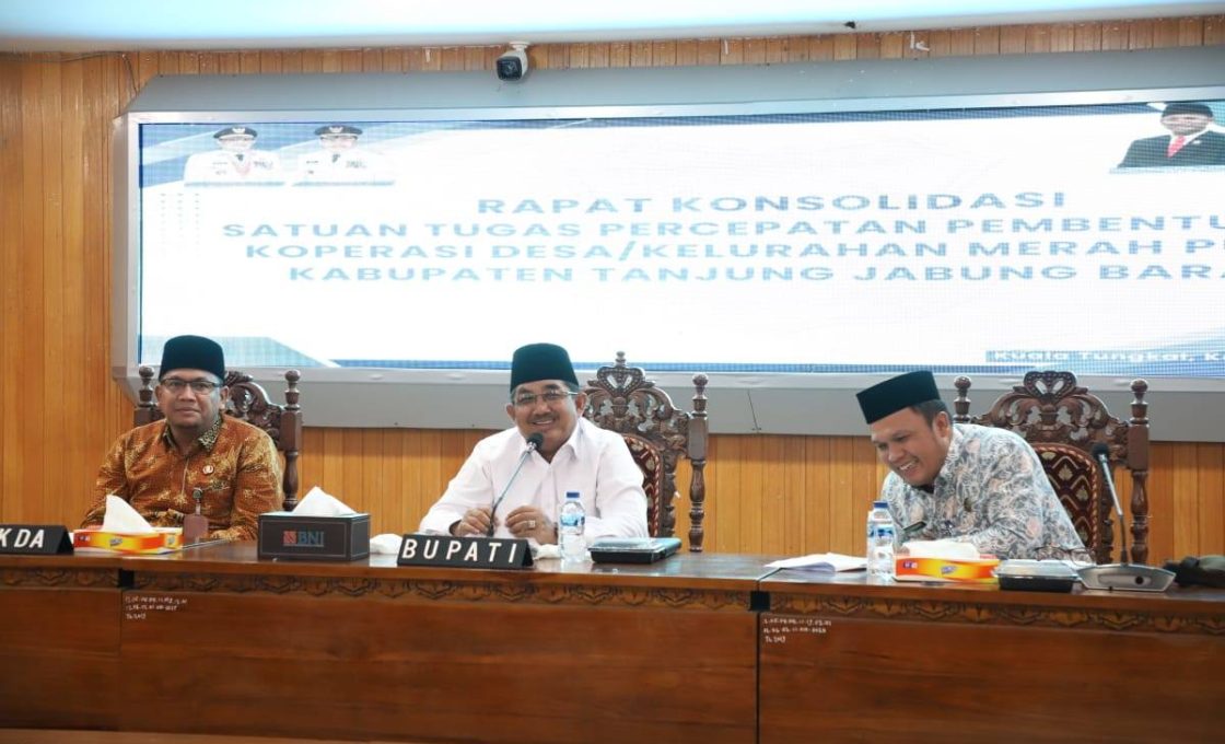 Koperasi Merah Putih Tanjab Barat: Penggerak Ekonomi Desa yang Dipercepat Satgas Khusus