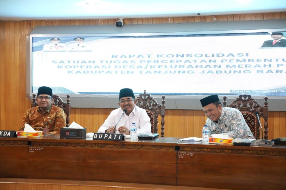 Koperasi Merah Putih Tanjab Barat: Penggerak Ekonomi Desa yang Dipercepat Satgas Khusus