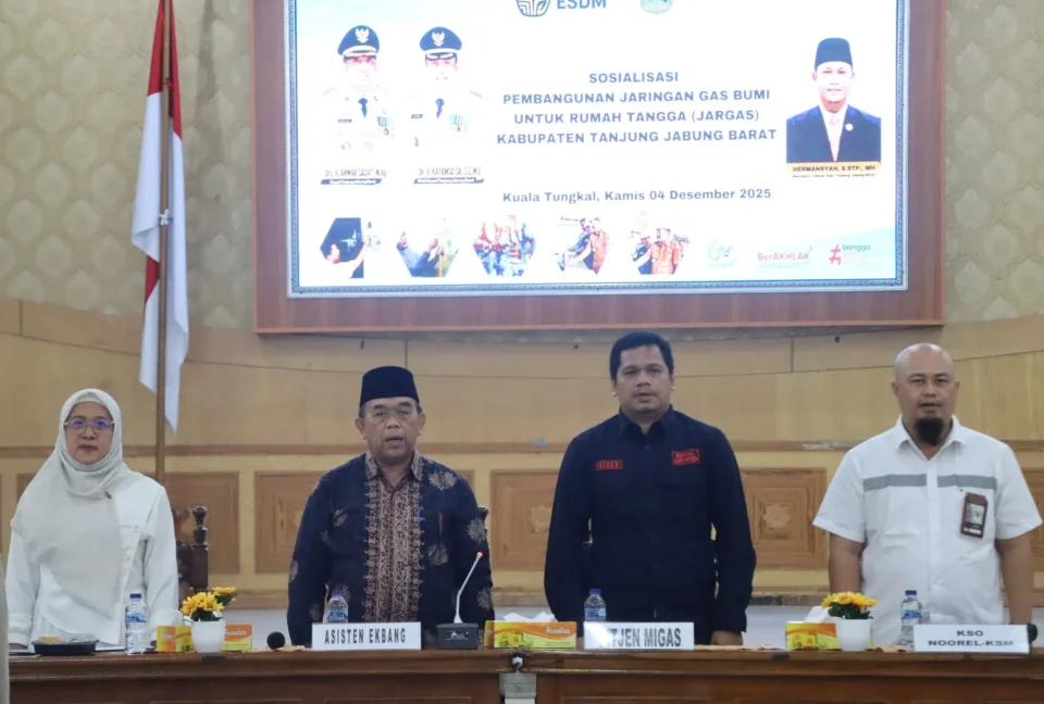Tanjab Barat Terima 6.661 Sambungan Jargas: Pemerintah Dorong Energi Bersih dan Terjangkau