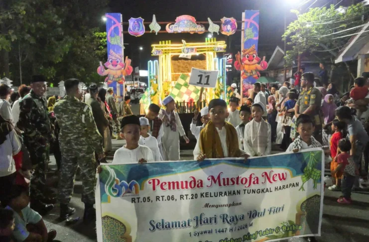 Buka Festival Takbiran Idulfitri, Bupati Anwar Sadat Ajak Jaga Persatuan
