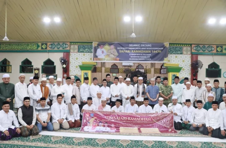 Bupati Tanjab Barat Sambut Safari Ramadan UNJA dan Peringatan Nuzulul Quran