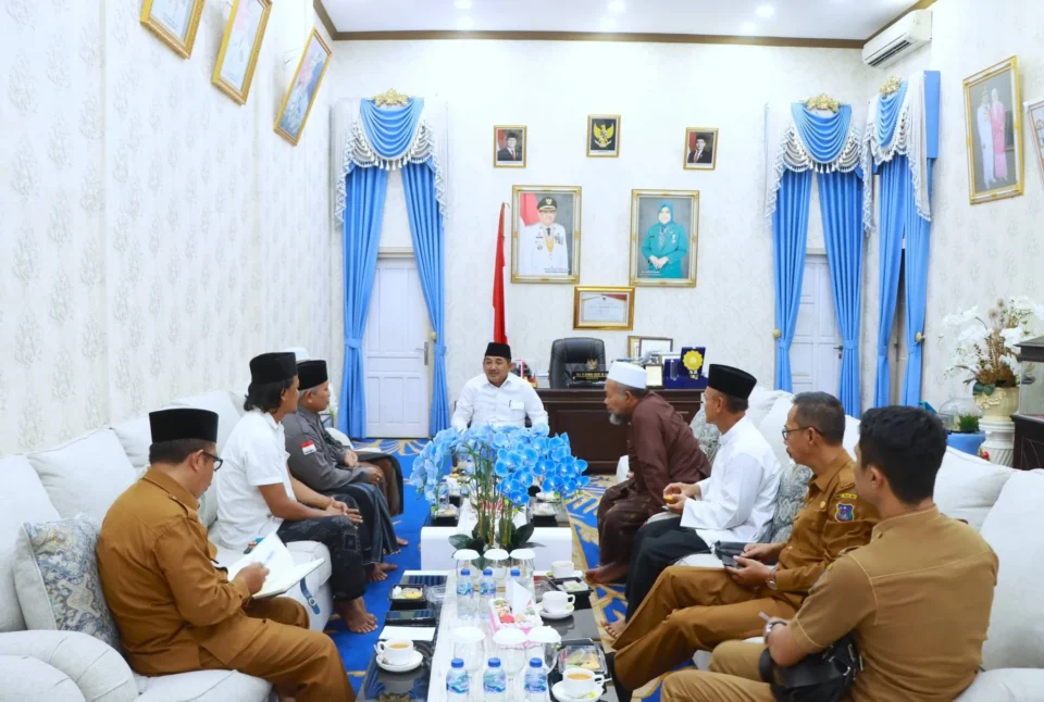 Bupati Anwar Sadat Sambut JATMAN NU Jambi